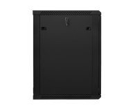 LANBERG Szafa instalacyjna wisząca 19'' 18U 600X600mm czarna (drzwi szklane) WF01-6618-10B - 455307 - zdjęcie 5